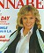 Wendy Richard, on the cover of 'Annabel' magazine, September 1986
