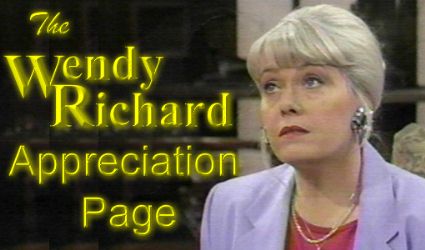 Banner for "The Wendy Richard Appreciation Page"